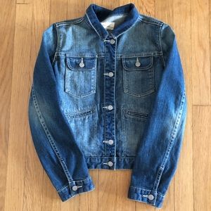Etoile Isabel Marant Kids Soft Denim Jean Jacket With Stretch